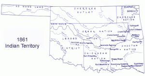 Indian Territory, 1861  