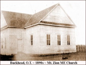 Buckhead - Mt. Zion ME Church, 1890s 